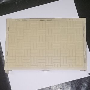 PLAYMOBIL Victorian Mansion TAN TILED FOUNDATION FLOOR END 5300 5305